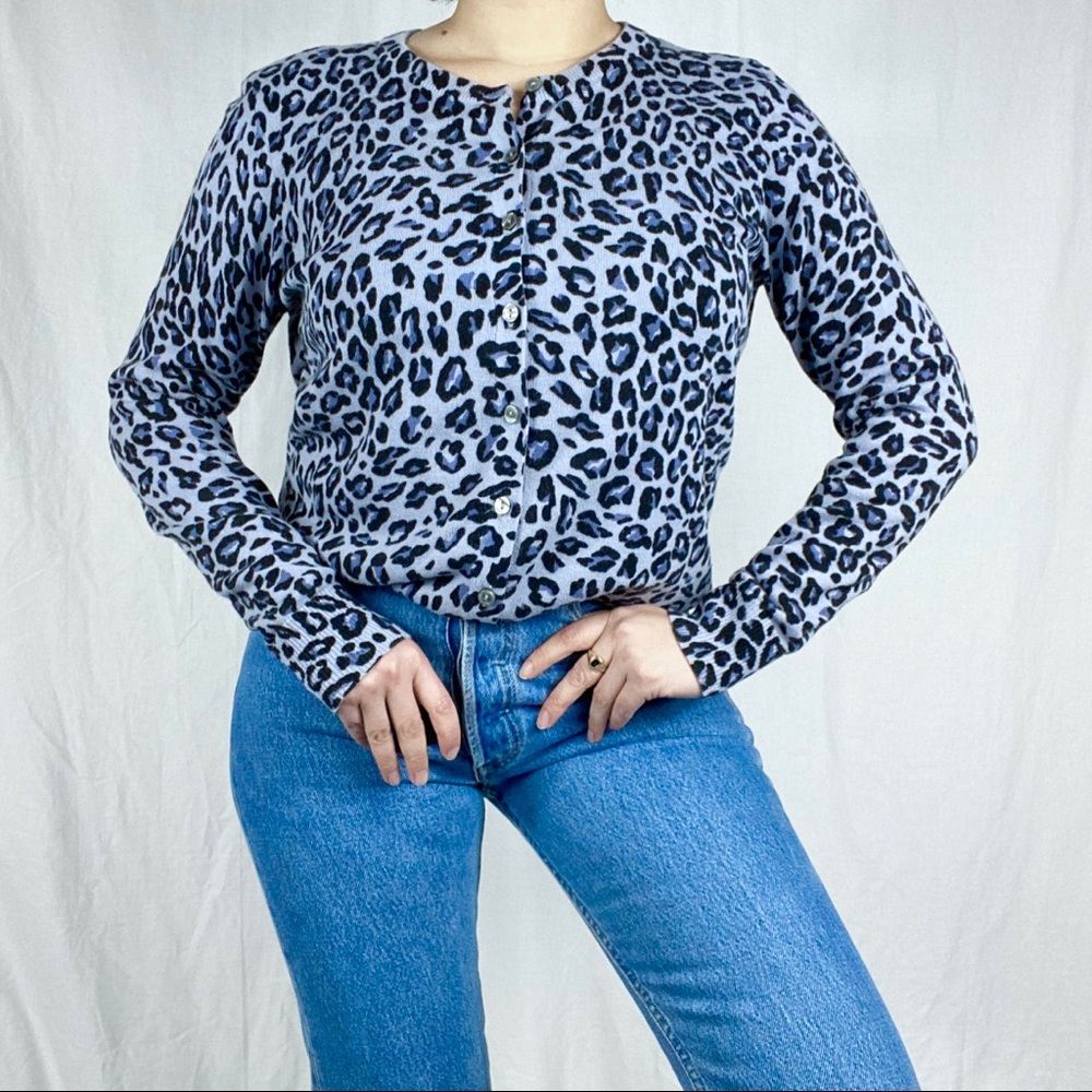 Leopard Animal Print Cardigan